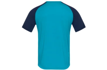 Image of Norrona PureUll Norrona T-Shirt - Mens, Hawaiian Surf/Indigo Night, Small, 5261-21 6609 S