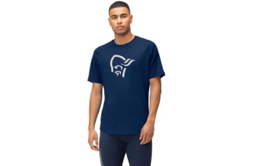 Image of Norrona PureUll Norrona T-Shirt - Mens, Indigo Night, 2XL, 5261-21 2295 XXL