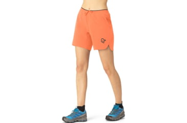 Image of Norrona Senja 8inch Flex One Shorts - Womens, Flamingo, Medium, 5809-23 1251 M