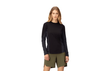 Image of Norrona Senja Equaliser Lightweight Long Sleeve Shirt - Womens, Caviar, Medium, 5824-23-7718-M