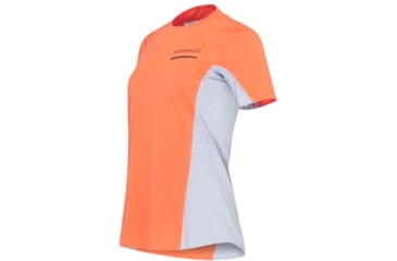 Image of Norrona Senja Equaliser Lightweight T-Shirt - Womens, Flamingo, Medium, 5807-23 1251 M
