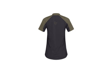 Image of Norrona Senja Equaliser Lightweight T-Shirt - Womens, Olive Night, Large, 5807-23-3301-L