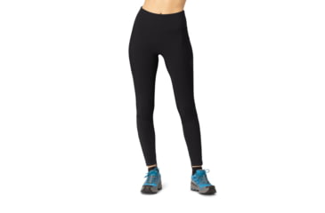 Image of Norrona Senja Equaliser Stretch Tights - Womens, Caviar, Large, 5808-23-7718-L