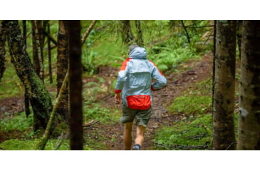 Image of Norrona Senja Gore-Tex Active Jacket - Mens, Arednalin Red/Blue Fog, Large, 5803-23 5652 L