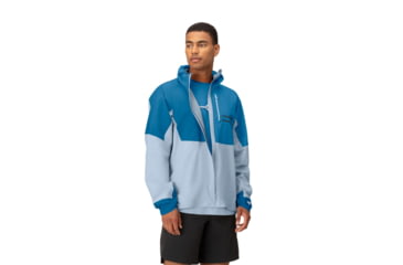 Image of Norrona Senja Gore-Tex Active Jacket - Mens, Mykonos Blue/Blue Fog, Extra Large, 5803-23-6012-XL