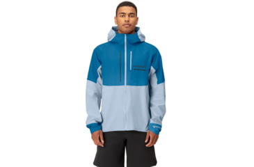 Image of Norrona Senja Gore-Tex Active Jacket - Mens, Mykonos Blue/Blue Fog, Extra Large, 5803-23-6012-XL
