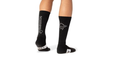 Image of Norrona Senja Merino Lightweight Long Socks, Caviar, 40-42, 5802-23-7718-40-42