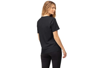 Image of Norrona Shutter T-Shirt - Womens, Caviar Black, Large, 3409-22 7718 L
