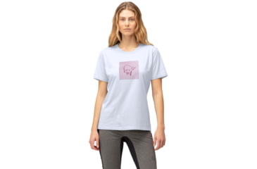 Image of Norrona Shutter T-Shirt - Womens, Pure White, Small, 3409-22 9000 S