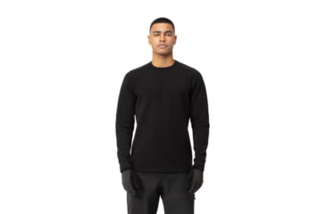 Image of Norrona Skibotn Crew Neck Shirt - Mens, Caviar, Medium, 7042698394323