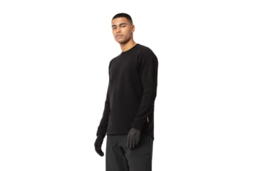 Image of Norrona Skibotn Crew Neck Shirt - Mens, Caviar, Medium, 7042698394323