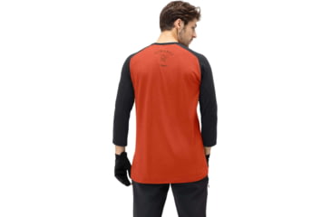 Image of Norrona Skibotn Wool 3/4 T-Shirt - Mens, Rooibos Tea, Extra Large, 4202-20 5510 XL