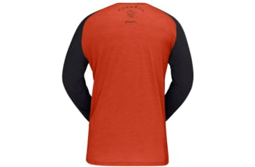 Image of Norrona Skibotn Wool 3/4 T-Shirt - Mens, Rooibos Tea, Extra Large, 4202-20 5510 XL