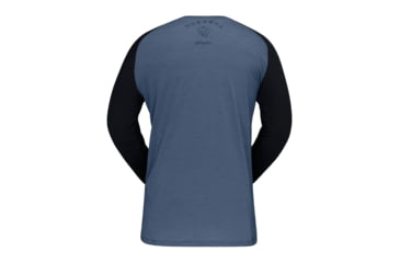 Image of Norrona Skibotn Wool 3/4 T-Shirt - Mens, Vintage Indigo, Extra Large, 7042698430755