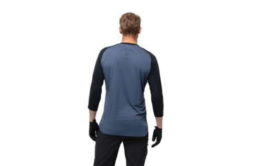 Image of Norrona Skibotn Wool 3/4 T-Shirt - Mens, Vintage Indigo, Extra Large, 7042698430755