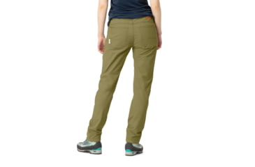 Image of Norrona Svalbard Light Cotton Pants - Womens, Olive Drab, Medium, 7042698433244