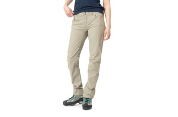 Image of Norrona Svalbard Light Cotton Pants - Womens, Sandstone, Extra Small, 7042698358837