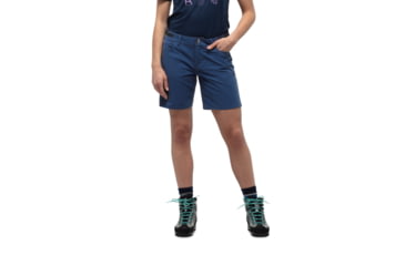 Image of Norrona Svalbard Light Cotton Shorts - Womens, Indigo Night, Small, 7042698359148