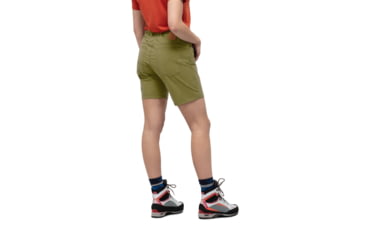 Image of Norrona Svalbard Light Cotton Shorts - Womens, Olive Drab, Extra Small, 7042698433329