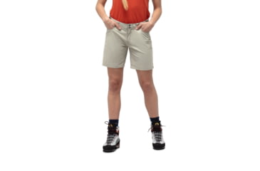 Image of Norrona Svalbard Light Cotton Shorts - Womens, Sandstone, Extra Small, 7042698359193