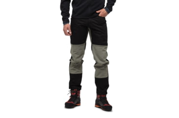 Image of Norrona Svalbard Mid Cotton Pants - Mens, Caviar/Slate Grey, Extra Large, 7042698428691