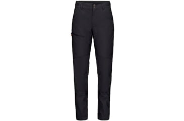 Image of Norrona Svalbard Mid Cotton Pants - Womens, Caviar Black, Medium, 5211-23 7718 M
