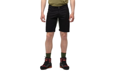 Image of Norrona Svalbard Mid Cotton Shorts - Mens, Caviar/Slate Grey, Medium, 7042698428820