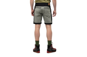 Image of Norrona Svalbard Mid Cotton Shorts - Mens, Caviar/Slate Grey, Medium, 7042698428820