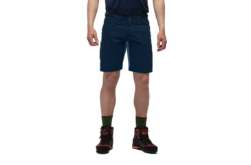 Image of Norrona Svalbard Mid Cotton Shorts - Mens, Indigo Night, 2XL, 7042698428752