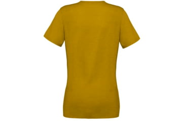 Image of Norrona Svalbard Wool T- Shirt - Womens, Golden Palm, Medium, 7042698463395