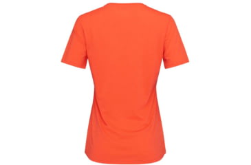 Image of Norrona Svalbard Wool T-Shirt - Womens, Orange Alert, Extra Small, 2438-19 5620 XS