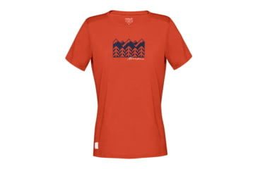 Image of Norrona Svalbard Wool T- Shirt - Womens, Rooibos Tea, Small, 7042698430786