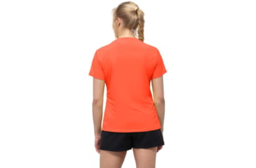 Image of Norrona Tech Norrona T-Shirt - Womens, Orange Alert, Extra Small, 5228-21 5620 XS