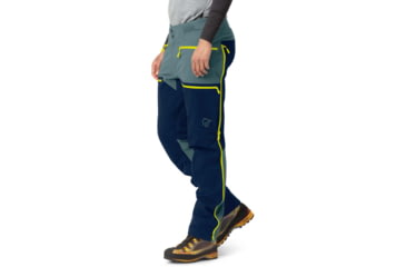 Image of Norrona Trollveggen Flex One Pants - Mens, North Atlantic/Indigo Night, Medium, 1608-22 6630 M