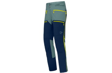 Image of Norrona Trollveggen Flex One Pants - Mens, North Atlantic/Indigo Night, Medium, 1608-22 6630 M