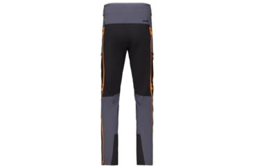 Image of Norrona Trollveggen Flex1 Pants - Mens, Cool Black/Orange Popsicle, Extra Large, 7042698453570