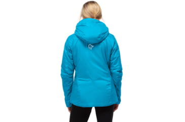 Image of Norrona Trollveggen Primaloft100 Zip Hood - Womens, Aquarius, Medium, 7042698462046