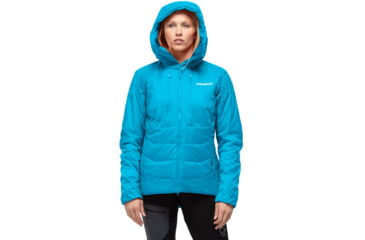 Image of Norrona Trollveggen Primaloft100 Zip Hood - Womens, Aquarius, Medium, 7042698462046