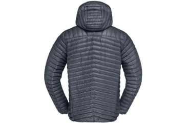 Image of Norrona Trollveggen Superlight Down 850 Hooded Jacket - Mens, Cool Black, Large, 1619-22 7760 L