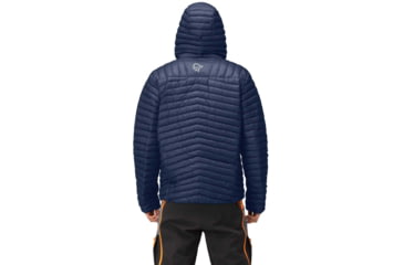 Image of Norrona Trollveggen Superlight Down 850 Hooded Jacket - Mens, Indigo Night, Extra Large, 1619-22 2295 XL