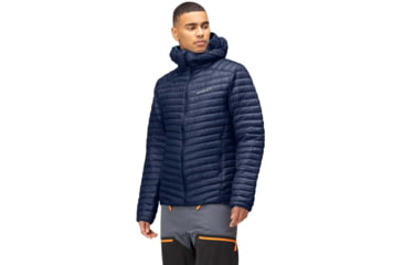 Image of Norrona Trollveggen Superlight Down 850 Hooded Jacket - Mens, Indigo Night, Extra Large, 1619-22 2295 XL