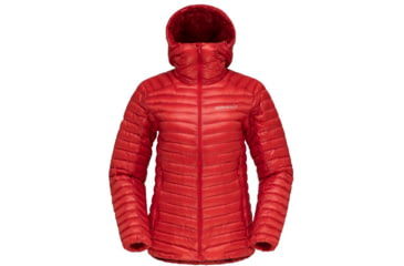 Image of Norrona Trollveggen Superlight Down 850 Hooded Jacket - Womens, True Red, Medium, 1621-22 1105 M