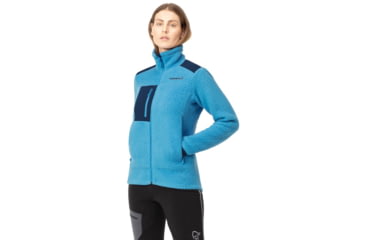 Image of Norrona Trollveggen Thermal Pro Jacket - Womens, Aquarius, Small, 7042698465085