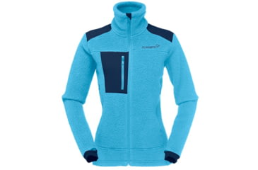 Image of Norrona Trollveggen Thermal Pro Jacket - Womens, Aquarius, Small, 7042698465085