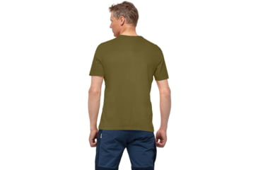 Image of Norrona Viking T-Shirt - Mens, Olive Drab, Small, 3417-21 3897 S