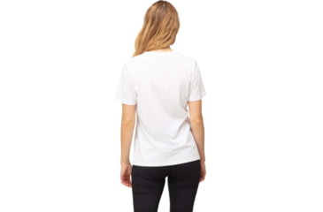 Image of Norrona Vikinghead Embroidery T-Shirt - Womens, White, Medium, 3411-22 9009 M