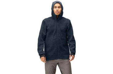 Image of Norrona Warmwool3 Hood - Mens, Indigo Night, M, 5213-22-2295-M