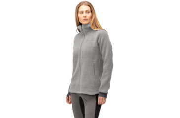 Image of Norrona Warmwool3 Hood - Womens, Drizzle, L, 5214-22-2301-L