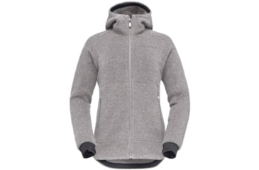 Image of Norrona Warmwool3 Hood - Womens, Drizzle, L, 5214-22-2301-L