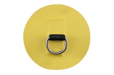 Image of NRS 1in D-Ring Pennel Orca Patch, Yellow, 4.5in 37311.01.104